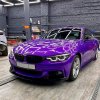 Fialová lesklá metalická wrap fólie TeckWrap Midnight Purple RB20-HD Vinyl Wrap-3