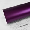 Fialová satin metalická wrapping fólie TeckWrap Concord Grape VCH403-S