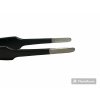 Pinzeta 12 cm černá lakovaná nerez na wrap a polepy