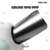 Metalická lesklá šedo stříbrná Liquid Silver TPU 7029 PPF barevná wrap fólie HOHOFILM® polep automobilu-3