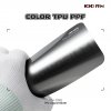 Metalická lesklá šedo stříbrná Liquid Silver TPU 7029 PPF barevná wrap fólie HOHOFILM® polep automobilu