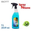 1L Odstraňovač lepidla ze skla okenní fólie autofólie SOTT-SPRAY N GONE 600 Z0440 FLES awf store eshop