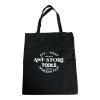 Pevná látková nákupní taška AWF STORE 44 x 38 cm černá