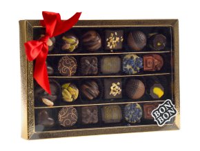 "EXKLUZIVNĚ HOŘKÁ ČOKOLÁDA" set 24 ks / 355 g.
