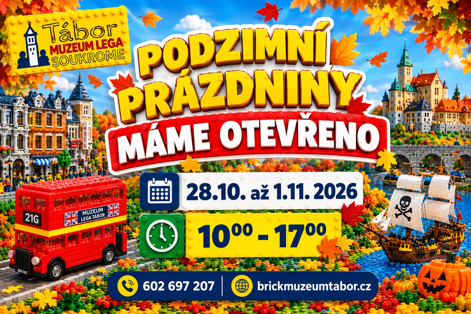 podzimní prázdniny 2026