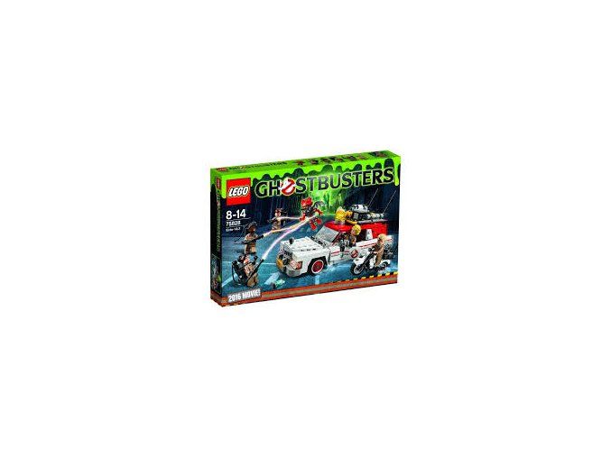 LEGO® Ghostbusters 75828 Ecto-1 & 2  + volná rodinná vstupenka do Muzea LEGA Tábor v hodnotě 590 Kč