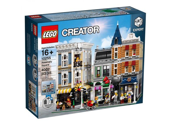 LEGO® Creator 10255 Assembly Square  + volná rodinná vstupenka do Muzea LEGA Tábor v hodnotě 590 Kč