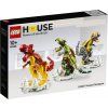 LEGO® 40366 LEGO House Dinosaurs  + volná rodinná vstupenka do Muzea LEGA Tábor v hodnotě 590 Kč