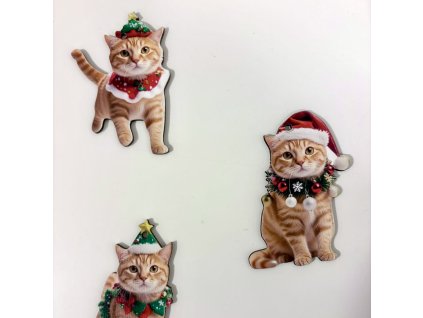 Zábavné ozdoby s kočičkami