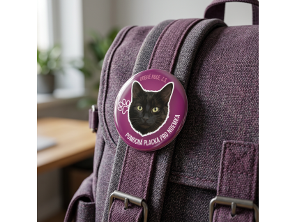 Firefly Gemini Flash “Create a highly realistic, high resolution photograph of a button pin badge attached 654249