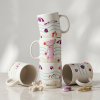 Firefly Professional studio product mockup of multiple ceramic mugs stacked and arranged toge 492349
