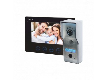 ORNO VDP-51 sada HF domovního telefonu pro 1 účastníka PLUTON BAX, 7"