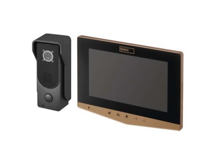 Emos H2031 Domácí videotelefon EMOS, barevná sada - zlatá