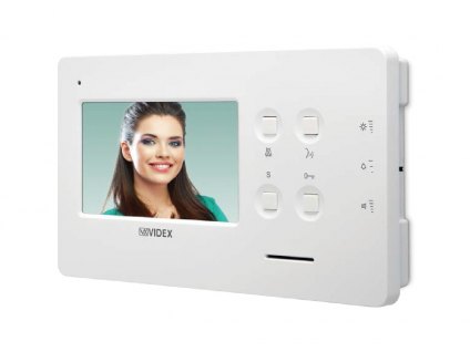 Videx Art. 6478/MV (B) Videotelefon s barevným LCD displejem 4,3" a pamětí pro ukládání snímků - montáž na šířku