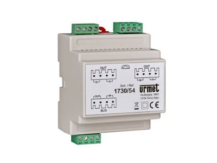 Urmet 1730/54 distributor - umožňuje větvení sběrnice