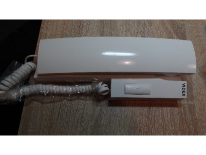 videx art 3011 domovni tel bily 4n vyzvaneni elektronicky 1 tlacitko 1248