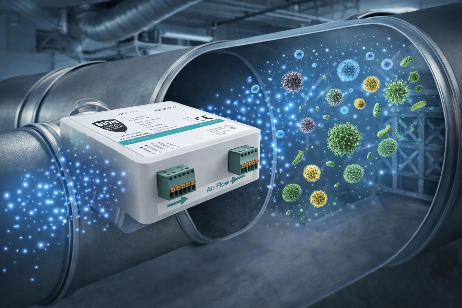 Upgrade HVAC: Ionizace, která zlepší vzduch v rekuperaci i chlazení