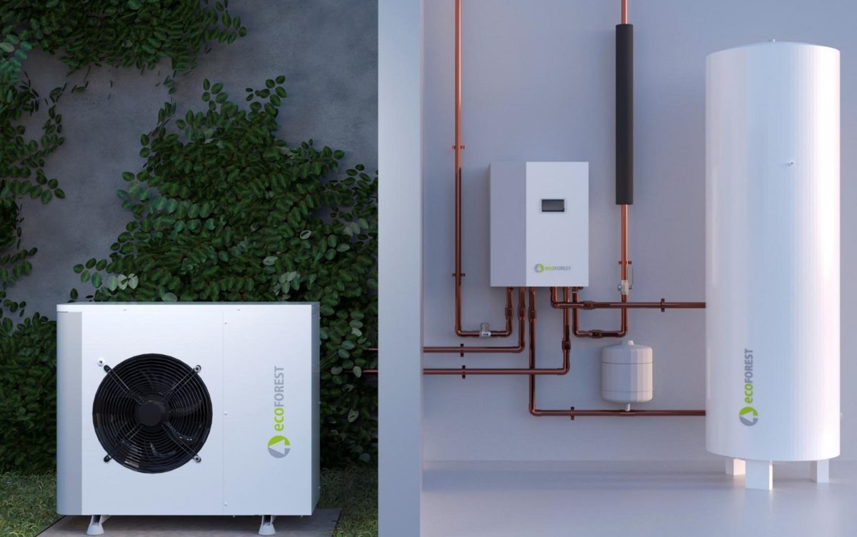 Naše nejnovější inovace v energetické revoluci. Nové vzduchové tepelné čerpadlo...