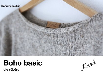 Poukaz Boho basic