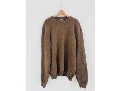 Pánský svetr hnědý