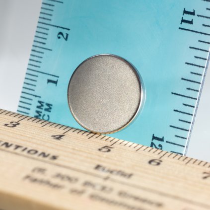 Neodymový magnet válec pr.16x2 N 80 °C, VMM7-N42 (Počet kusů 1 ks)