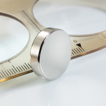 Neodymový magnet válec pr.20x5 N 80 °C, VMM2-N30 (Počet kusů 1 ks)