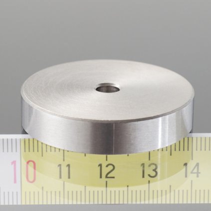 1078 magneticka cocka pr 40 x vyska 8 mm vnitrni dira pro sroub pr 5 5 mm