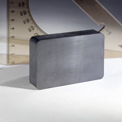 Feritový magnet kvádr 75x50x15 (Počet kusů 1 ks)