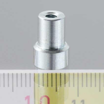 1567 magneticka cocka se stopkou pr 8 x vyska 4 5 mm s vnitrnim zavitem m3 delka zavitu 7 mm