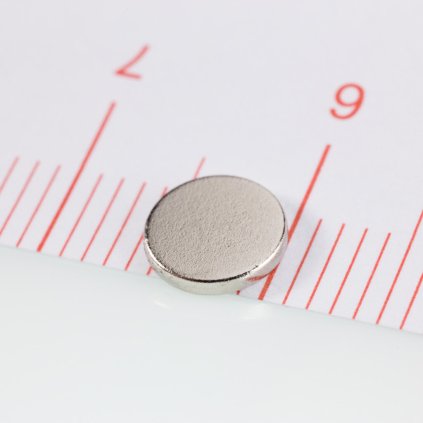 Neodymový magnet válec pr.6x1 N 80 °C, VMM5-N38 (Počet kusů 1 ks)