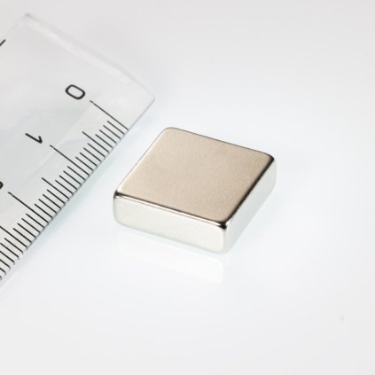Neodymový magnet kvádr 15x15x5 N 80 °C, VMM4-N30 (Počet kusů 1 ks)