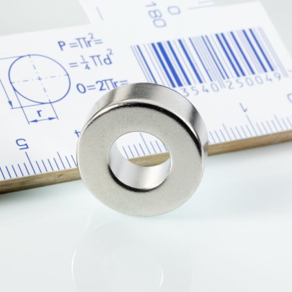 Neodymový magnet mezikruží pr.19,4x pr.9,2x8 N 120 °C, VMM4H-N35H (Počet kusů 1 ks)
