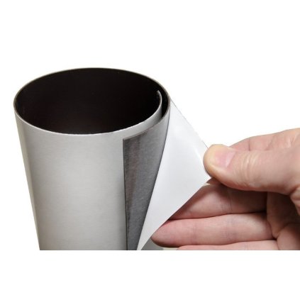 Samolepicí magnetická fólie tloušťka 1,5 mm, šířka 0,6 m, délka 1 m (Počet kusů 1 m)