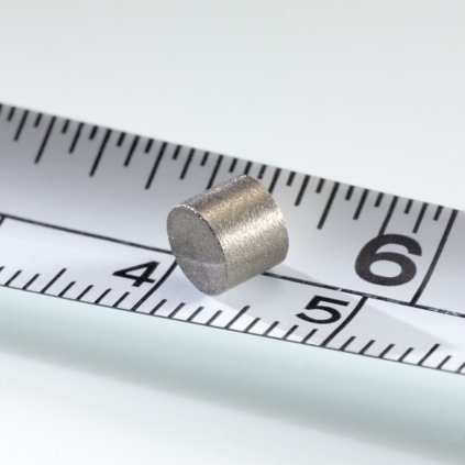 Samariový magnet válec pr.5x4 (Počet kusů 1 ks)