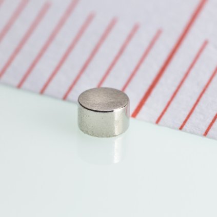 Neodymový magnet válec pr.2x1,2 N 150 °C, VMM8SH-N45SH (Počet kusů 1 ks)