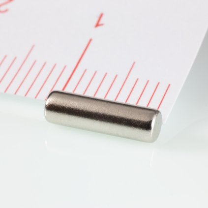 Neodymový magnet válec pr.3x10 N 80 °C, VMM4-N35 (Počet kusů 1 ks)