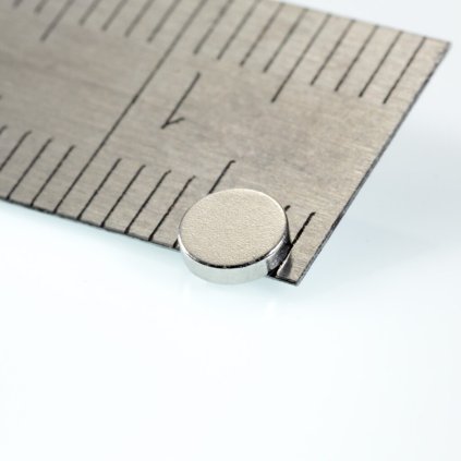 Neodymový magnet válec pr.4x1,5 N 80 °C, VMM7-N42 (Počet kusů 1 ks)