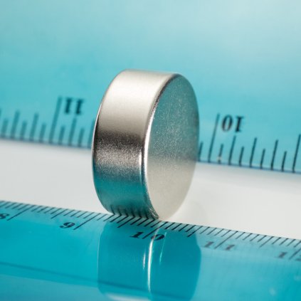 Neodymový magnet válec pr.20x8 N 80 °C, VMM7-N42 (Počet kusů 1 ks)