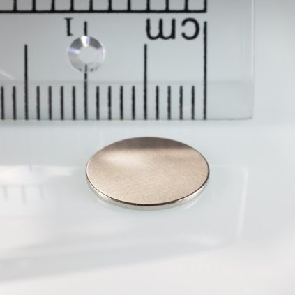 Neodymový magnet válec pr.10x0,6 N 80 °C, VMM7-N42 (Počet kusů 1 ks)