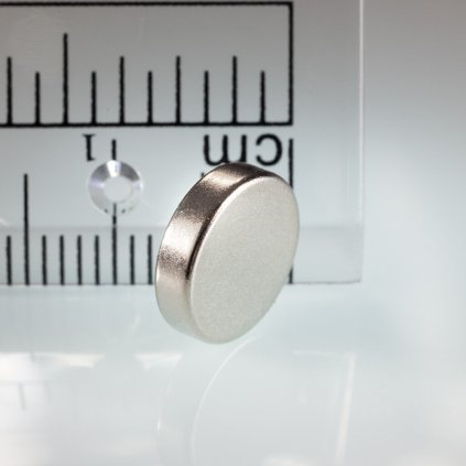 Neodymový magnet válec pr.10x2,5 N 80 °C, VMM7-N42 (Počet kusů 1 ks)