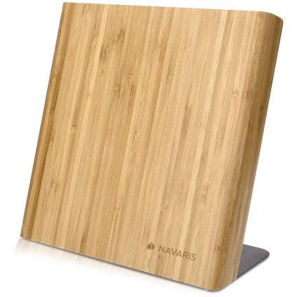 6028 magneticky drzak na noze z bambusoveho dreva bez nozu 23 x 22 5 cm hloubka 12 cm