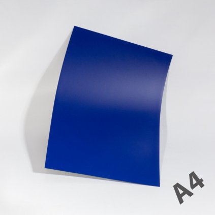 Magnetická fólie A4 (297x210 mm)  0,7mm - modrá (Počet kusů 1 ks)