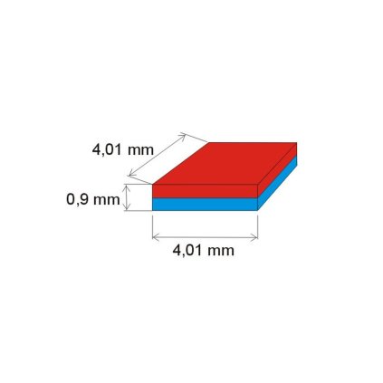718 neodymovy magnet kvadr 4 01x4 01x0 9 e 150 c vmm6sh n40sh
