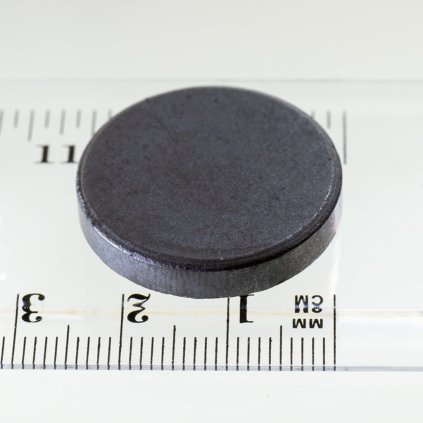 Feritový magnet válec pr.26x5 (Počet kusů 1 ks)