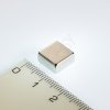 Neodymový magnet kvádr 10x10x5 N 80 °C, VMM7-N42 (Počet kusů 1 ks)