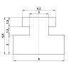 3055 1 magneticky profil 5 8 x 8 mm