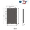 5230 6 magneticka dvirka 250x400 mm