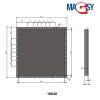 6178 6 magneticka dvirka 400x400 mm
