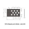 1648 2 magnety pod obklady sada