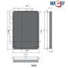 3001 3 magneticka dvirka up 600x900 mm